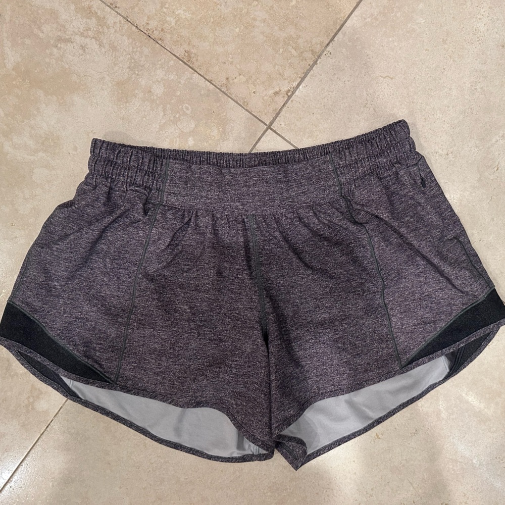 Lululemon Grey Hotty Hot Short